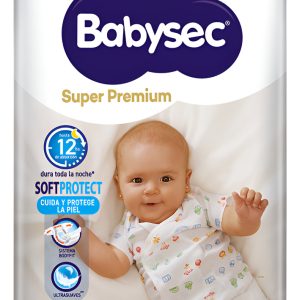 Pañales Babysec Super Premium Sin Género P X 40 Unidades Pequeño (p)