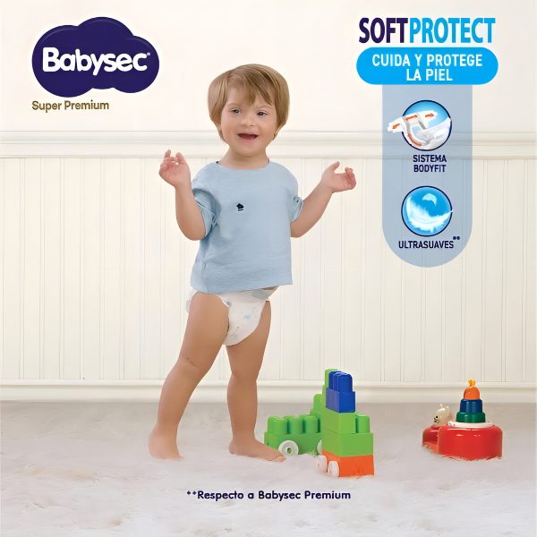 Pañales Babysec Super Premium Xxg 68 Unidades
