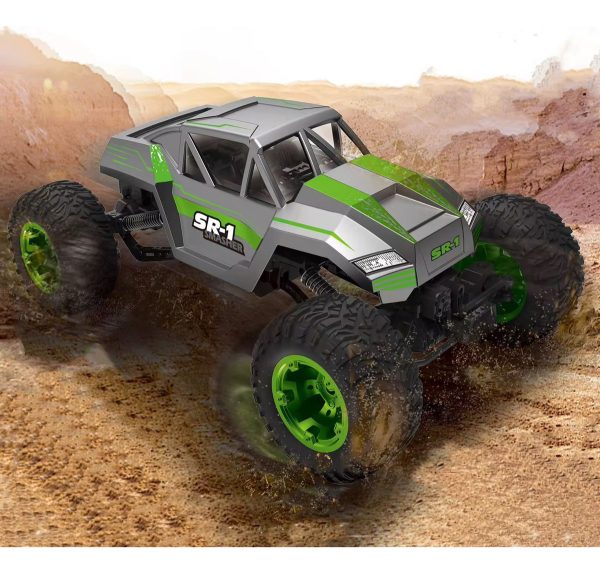 Auto Control Remoto Gigante Todo Terreno 4x4 Calidad