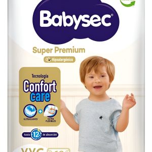 Pañales Babysec Super Premium Xxg 68 Unidades