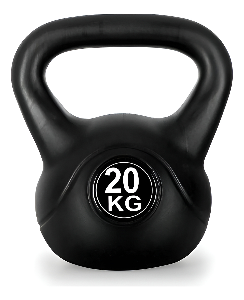 Pesa Rusa 20kg Mancuerna Recubierta Gym Musculacion Calidad: imagen 1
