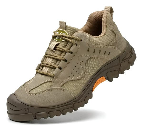 Zapatos Trabajo De Seguridad Cuero Punta De Acero Calidad
