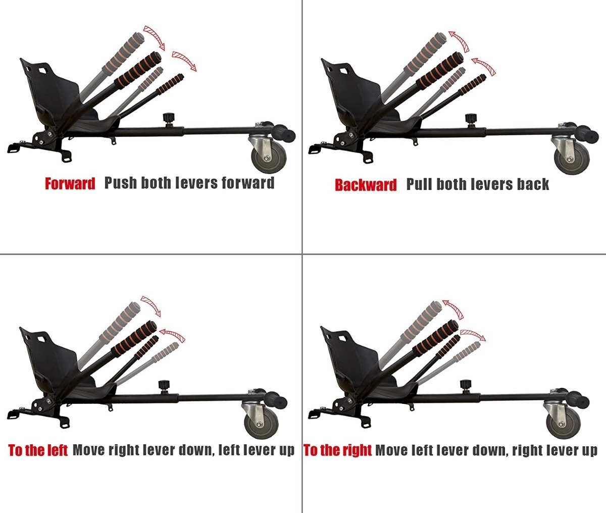 Silla Asiento Para Patineta Eléctrica Hoverkart: imagen 6