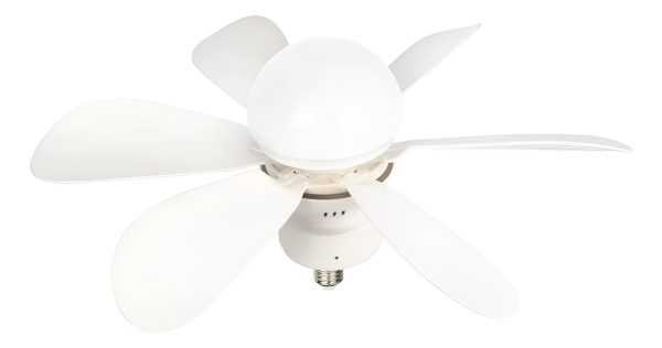 Ventilador Lampara Led 6 Aspas Con Control 40w