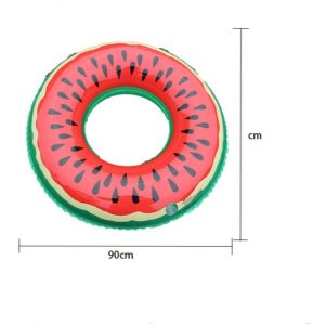 Salvavidas Diseño Sandía Inflable 90cm: imagen 3