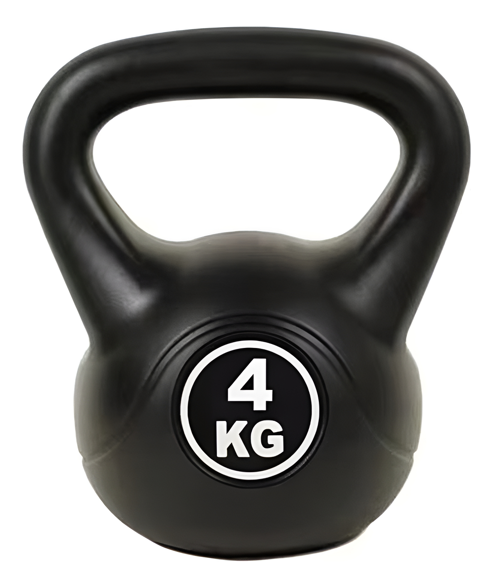 Pesa Rusa 4kg Mancuerna Recubierta Gym Musculacion Calidad