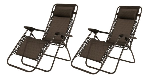 Reposera Gravedad Cero X2 Uni Silla Plegable Playa Jardin