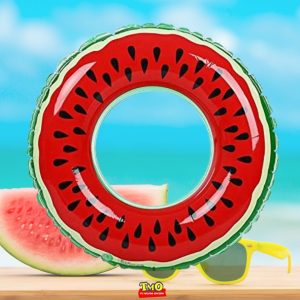 Salvavidas Diseño Sandía Inflable 90cm: imagen 6