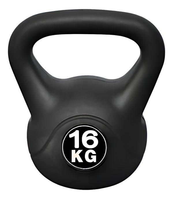 Pesa Rusa 16kg Mancuerna Recubierta Gym Musculacion Calidad
