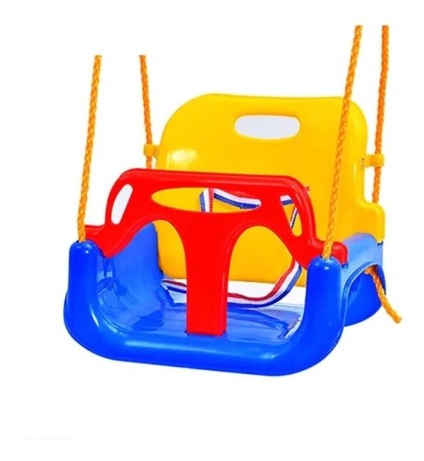 Hamaca Infantil De Plástico Para Niños Con Cuerda Ajustable