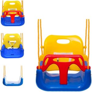 Hamaca Infantil De Plástico Para Niños Con Cuerda Ajustable: imagen 3