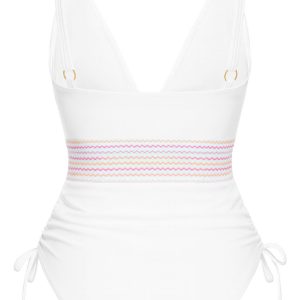Malla Entera De Dama Traje De Baño Enteriza Calidad: imagen 5