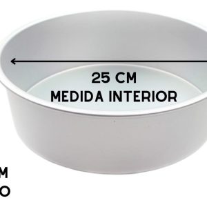 Tortera Desmontable Molde Torta 25 Cm: imagen 2