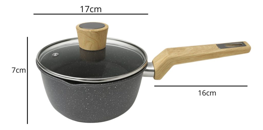 Juego De Bateria De Cocina 7 Piezas Set De Ollas Calidad
