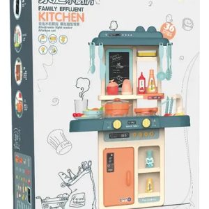Cocina Infantil Con Luz Canilla Sonido Agua 36 Accesorios