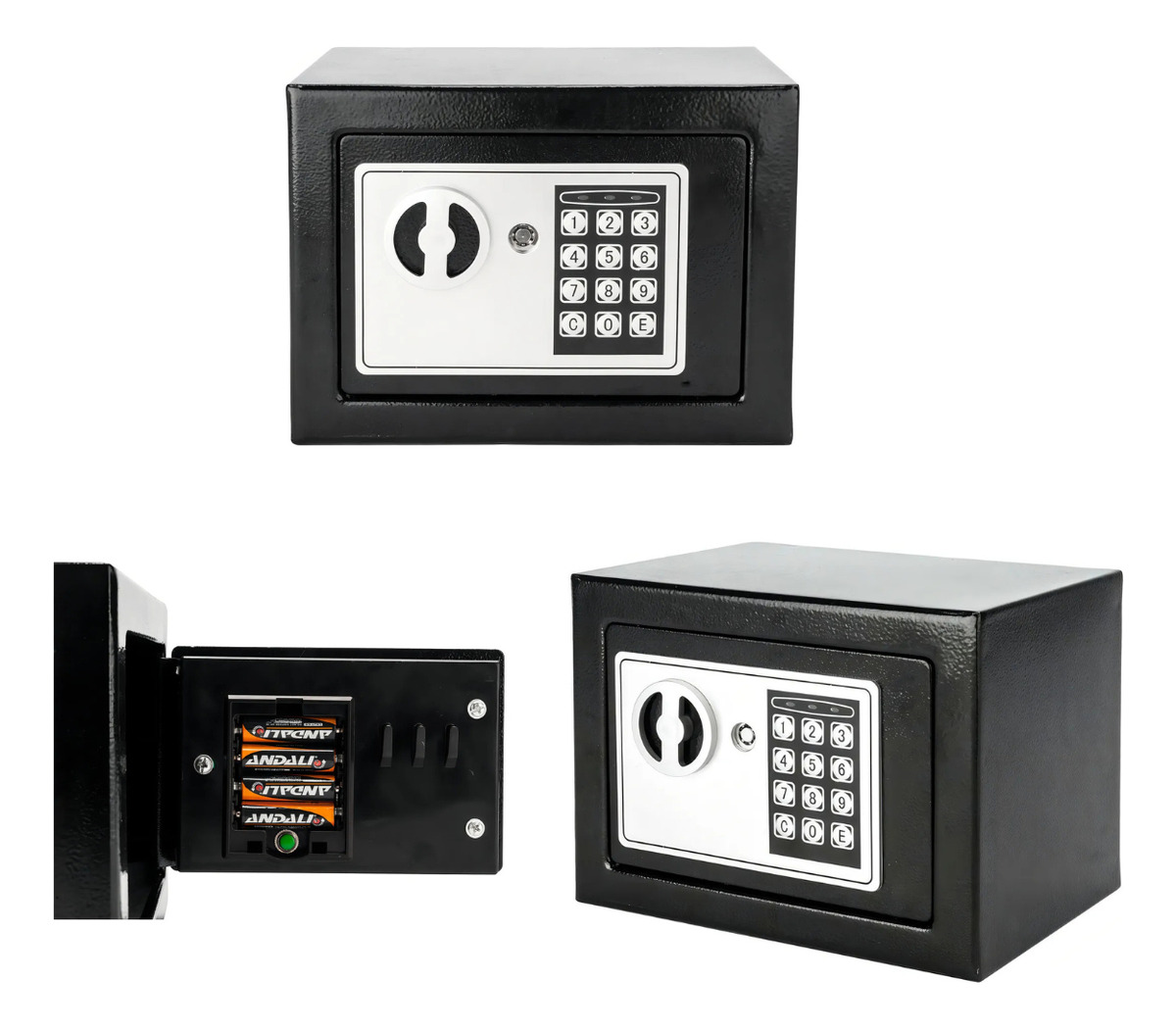 Caja Fuerte De Seguridad Electrónica Codigo Digital Y Llave: imagen 6