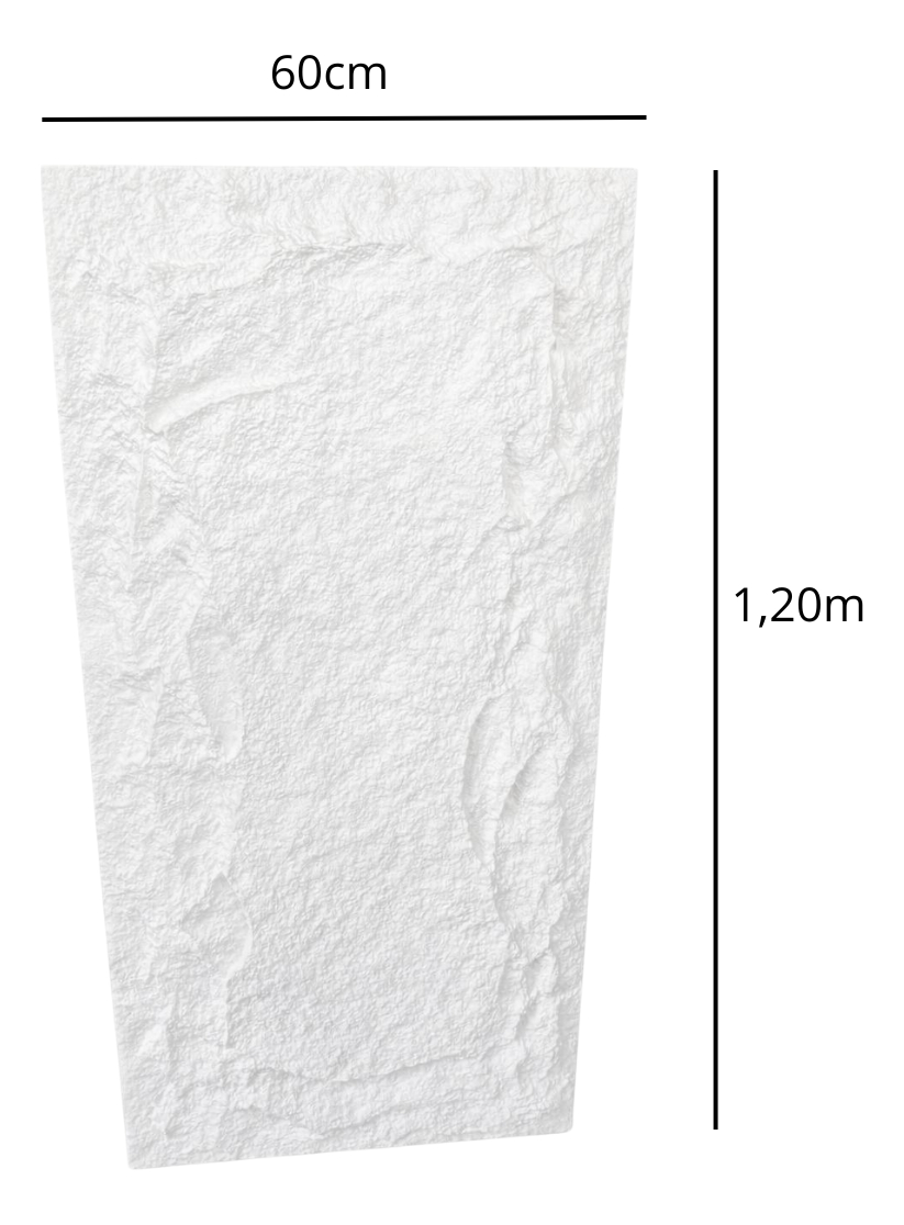 Placas Piedra Pu 1.20x0.60 Cm 60mm Vea! Color Blanco: imagen 2