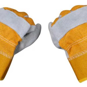 Guantes De Cuero De Trabajo Algodon Pvc Reforzado: imagen 3