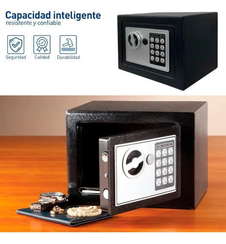 Caja Fuerte De Seguridad Electrónica Codigo Digital Y Llave
