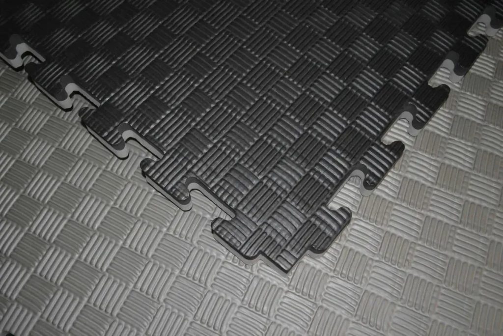 Piso Tatami De Goma Grueso 1x1m X 2 Cm Grosor X10 Unidades