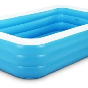 Piscina Inflable Rectangular Familiar Intime 1,30 X 0,90 X48: imagen 1
