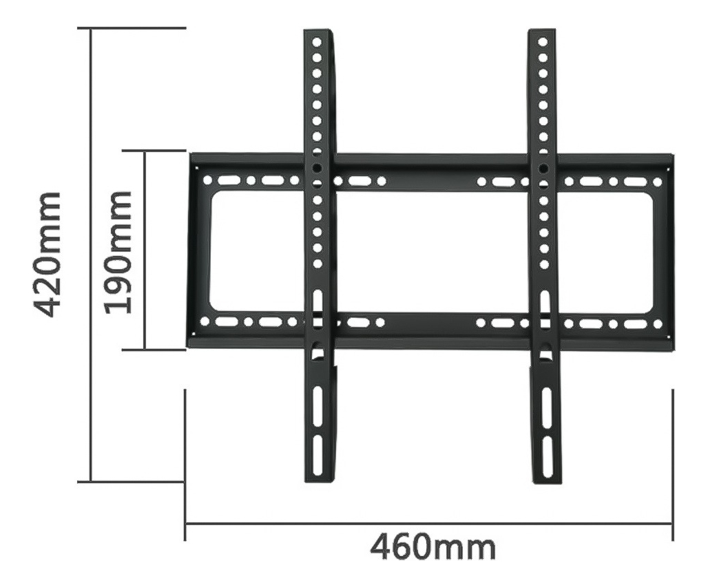 Soporte Pared Lcd Led Plasma Tv Monitor 26 A 63 Pulgadas Negro: imagen 5