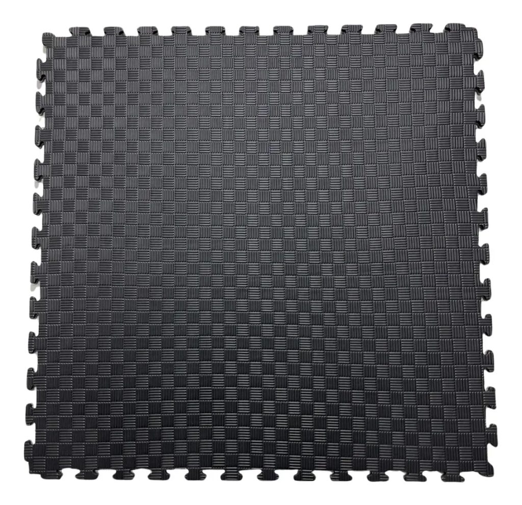 Piso Tatami De Goma Grueso 1x1m X 2 Cm Grosor X10 Unidades