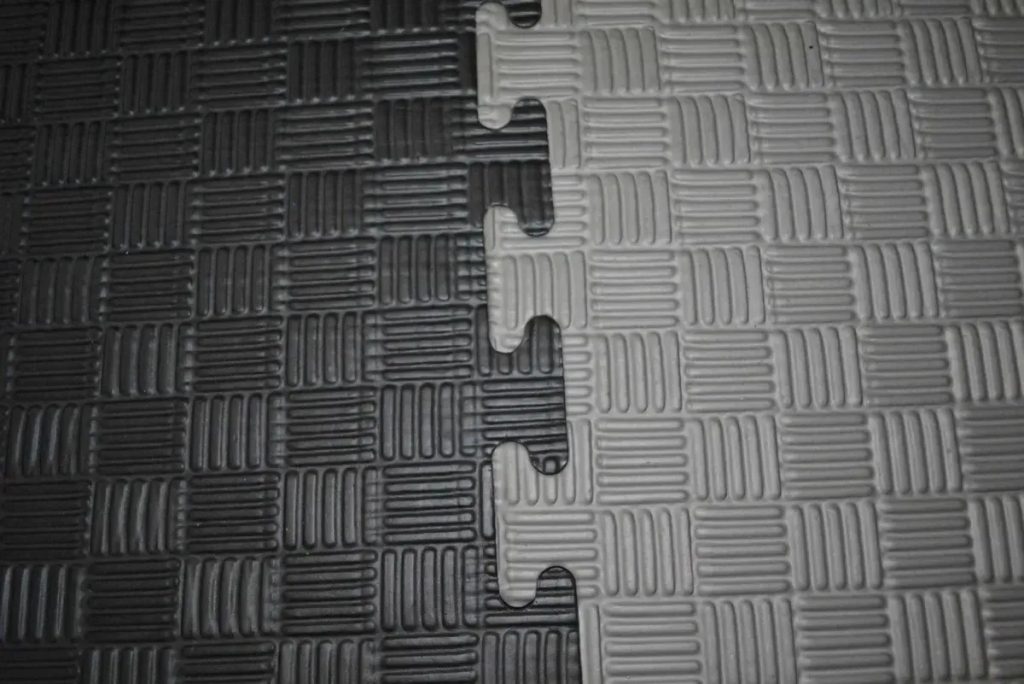 Piso Tatami De Goma Grueso 1x1m X 2 Cm Grosor X10 Unidades