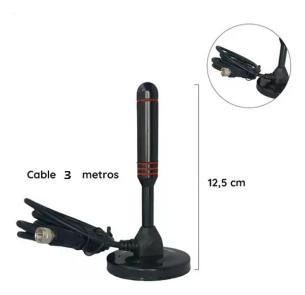 Antena Para Tv Digital Abierta Hd Canales De Aire