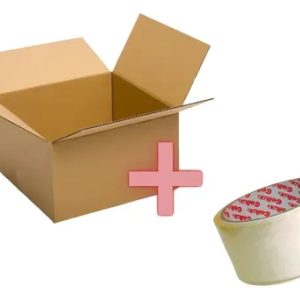 Cajas De Carton Para Mudanzas Pack X10 60x40x40 + Cinta: imagen 2