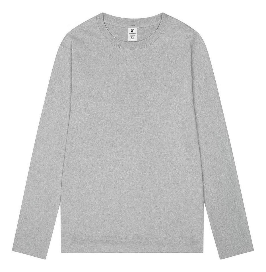 Remera Manga Larga Basica Unisex - Imagen 2