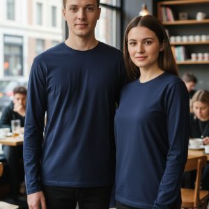 Remera Manga Larga Basica Unisex