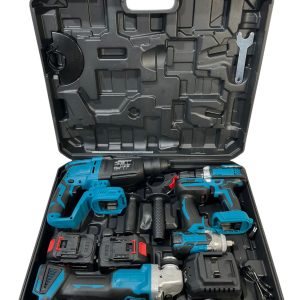 Kit De 4 Herramientas Inalámbrico 2 Baterias Maletín Calidad: imagen 3