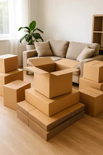 Cajas De Carton Para Mudanzas Pack X10 60x40x40 + Cinta