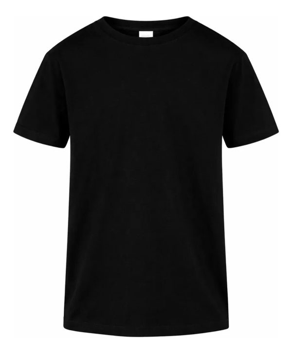 Remera Manga Corta Basica Escolar Niño Lisa Varios Colores