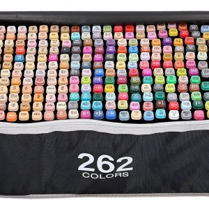 Set 262 Marcadores Resaltadores Doble Punta: Fina Y Cincel: imagen 6