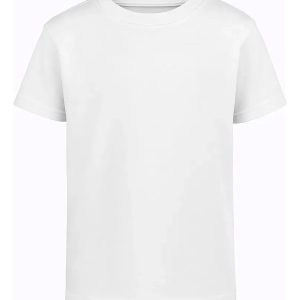 Remera Manga Corta Basica Escolar Niño Lisa Varios Colores