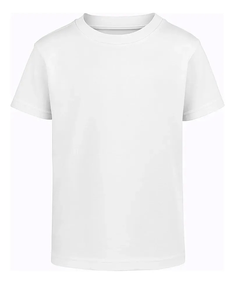 Remera Manga Corta Basica Escolar Niño Lisa Varios Colores: imagen 1