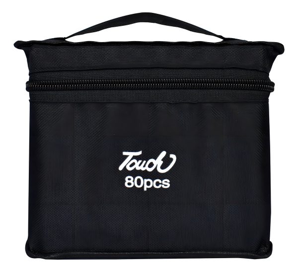 Set De 80 Marcadores Resaltadores Con Doble Punta + Estuche
