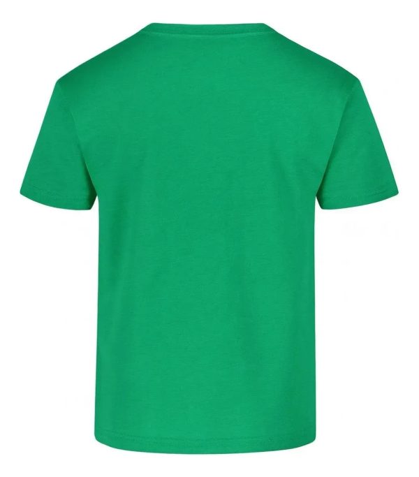 Remera Manga Corta Basica Escolar Niño Lisa Varios Colores