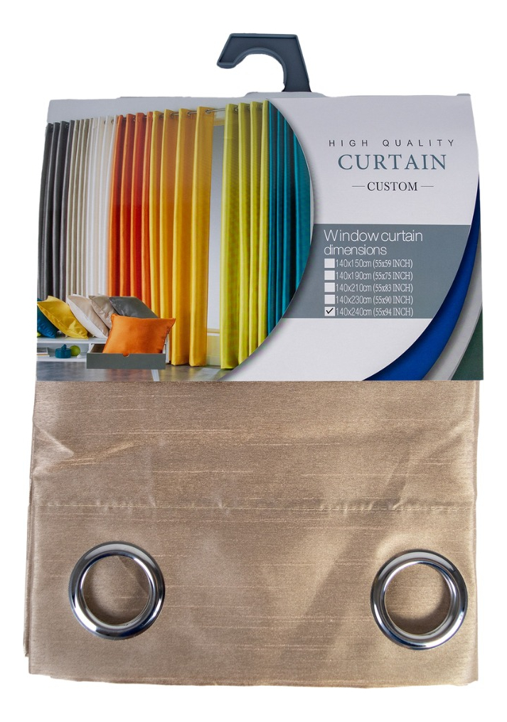 Cortinas De Tela Semi Blackout 140cm Ancho 240 Cm Alto: imagen 10