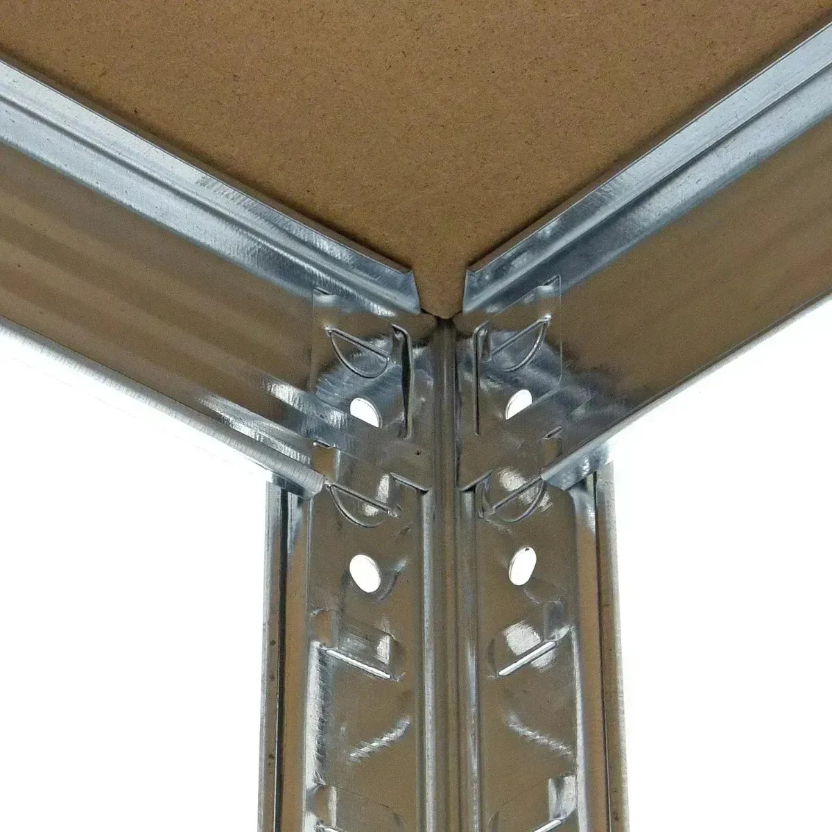 Estanteria Metalica Con Estantes Mdf Industrial Decorativa Gris: imagen 4