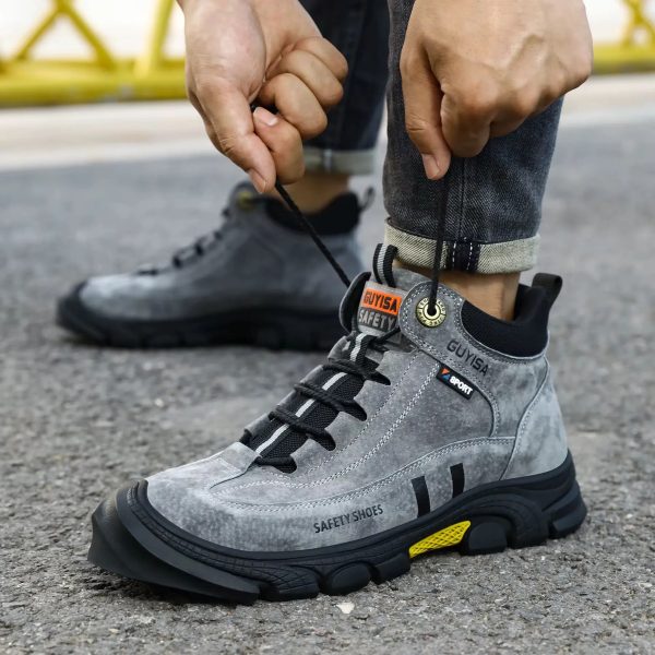 Zapato Bota Botín De Trabajo Y Seguridad Total Puntera Acero