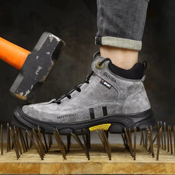 Zapato Bota Botín De Trabajo Y Seguridad Total Puntera Acero