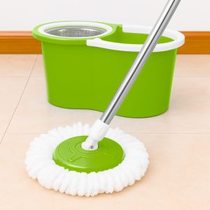 Balde Con Mopa Y Centrifugador De Acero Inoxidable Color Verde LOi Balde con Mopa: imagen 6