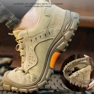 Zapatos Trabajo De Seguridad Cuero Punta De Acero Calidad: imagen 3