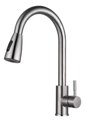 Canilla Monocomando Griferia Pico Extensible Calidad