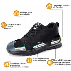 Zapato Champion De Trabajo Reforzado Punta Acero Seguridad: imagen 3