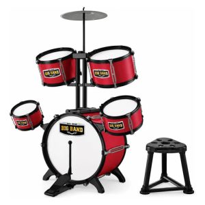 Batería Musical De Juguete Infantil C/ Asiento Calidad