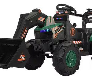 Auto A Bateria Excavadora Infantil Con Luces Y Sonido: imagen 7